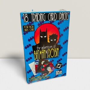1996 SkyBox The Adventures of Batman & Robin Hobby Sealed Box - 18 Packs Box